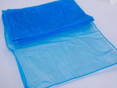 Turquoise - Organza Table Runners - ( 14 inch x 108 inches )