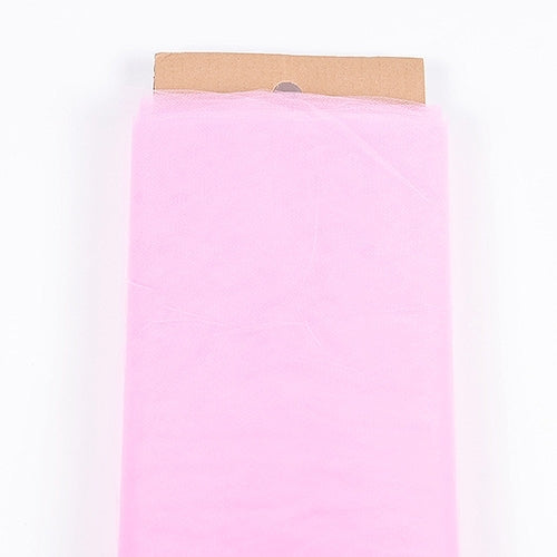 Pink 54 Inch Tulle Fabric Bolt x 40 Yards