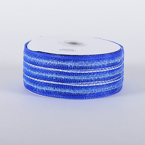 Royal - Laser Metallic Mesh Ribbon - ( 2-1/2 inch x 25 Yards )