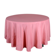 90 Inch Round Poly Tablecloths