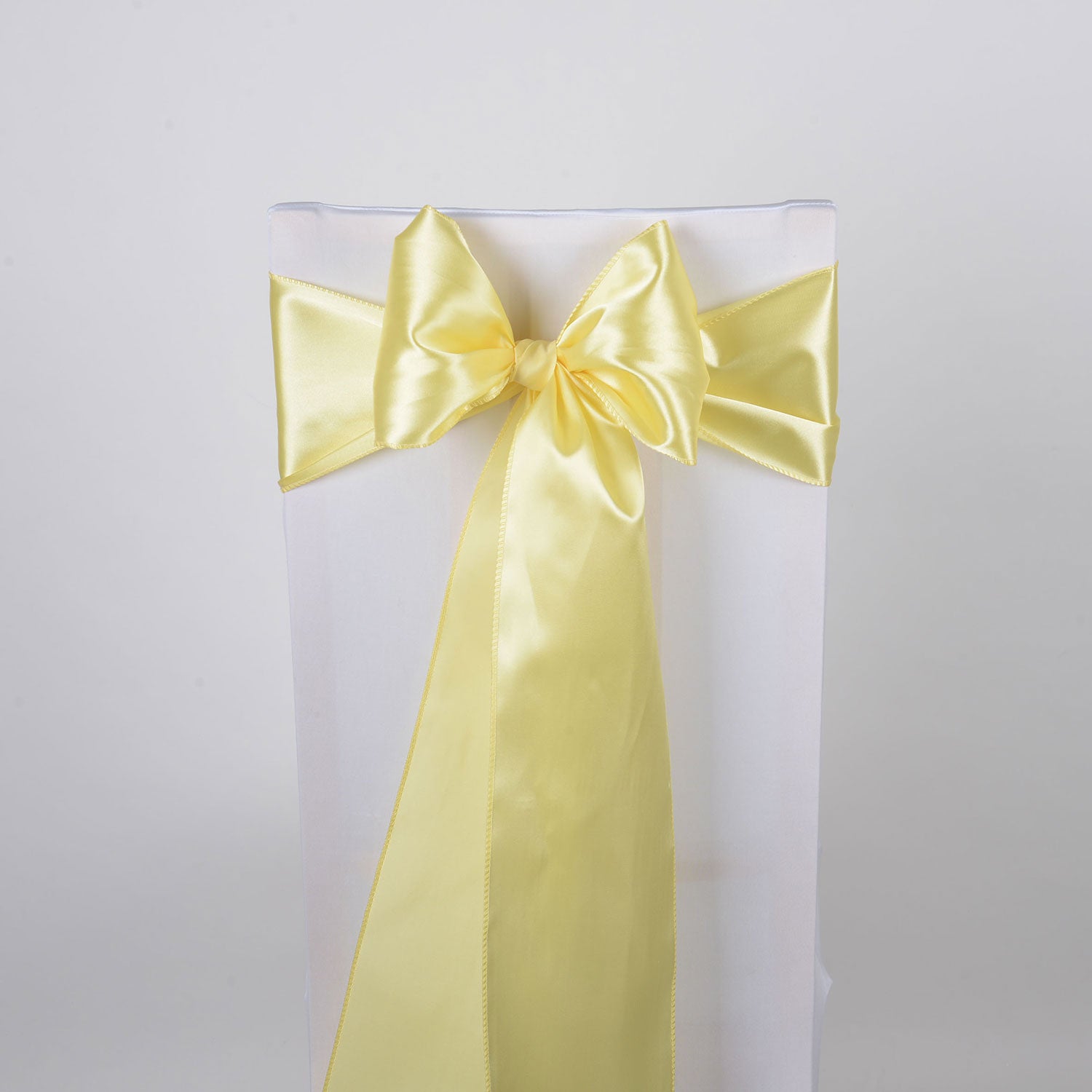 Baby Maize - Satin Chair Sash - ( Pack of 10 Piece - 6 inches x 106 inches )