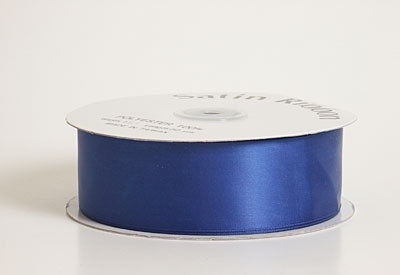 1-1/2 Inch Royal Blue Satin Ribbon 50 Yards