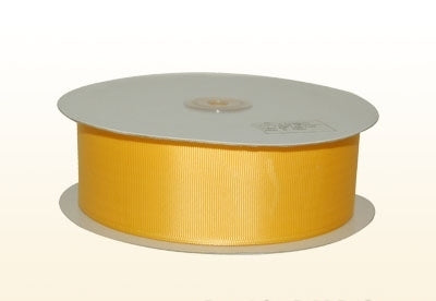 1/4 Inch Light Gold Grosgrain Ribbon 50 Yards