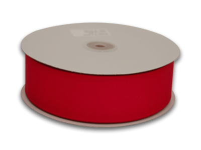3/8 Inch Red Grosgrain Ribbon 50 Yards