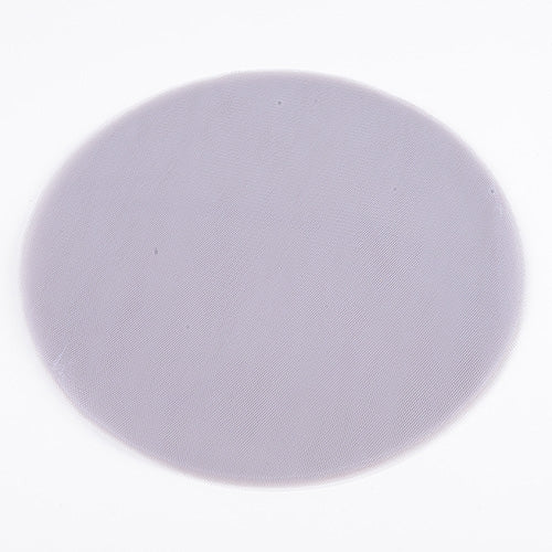 Silver - Premium Tulle Circle - ( 9 inch | 25 Pieces )
