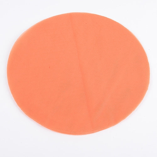 Orange - Premium Tulle Circle - ( 9 inch | 25 Pieces )
