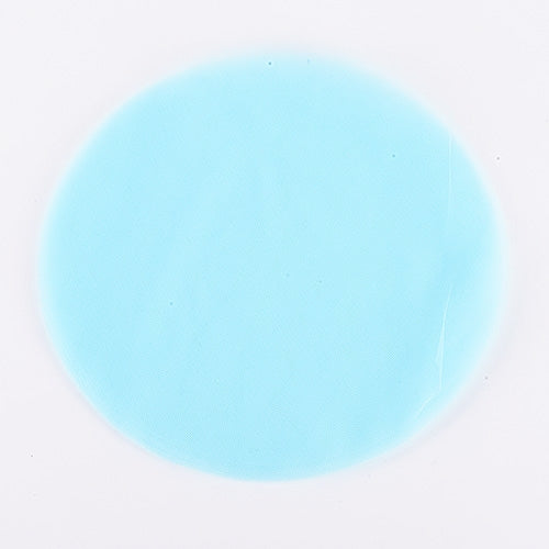 Aqua - Premium Tulle Circle - ( 9 inch | 25 Pieces )