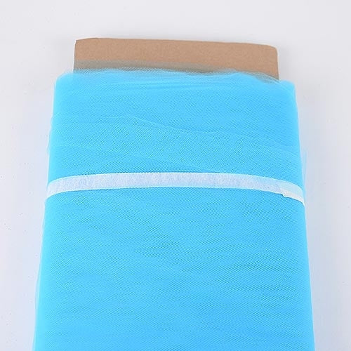 Turquoise Premium Nylon 54 Inch Tulle Fabric Bolt x 40 Yards