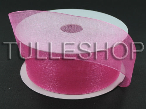 3 Roll 1/1-1/2 / 2 Inch Blush Pink Ribbon Organza Ribbon or Gift Wrapping 3  S