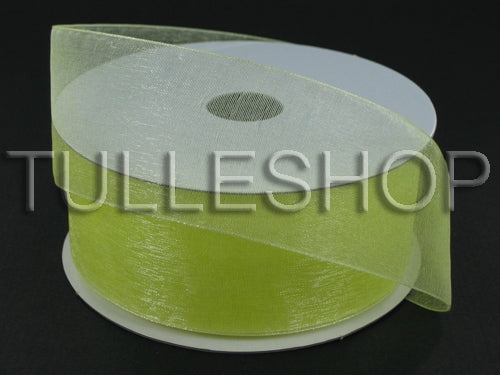 7/8 Inch Baby Maize Organza Ribbons