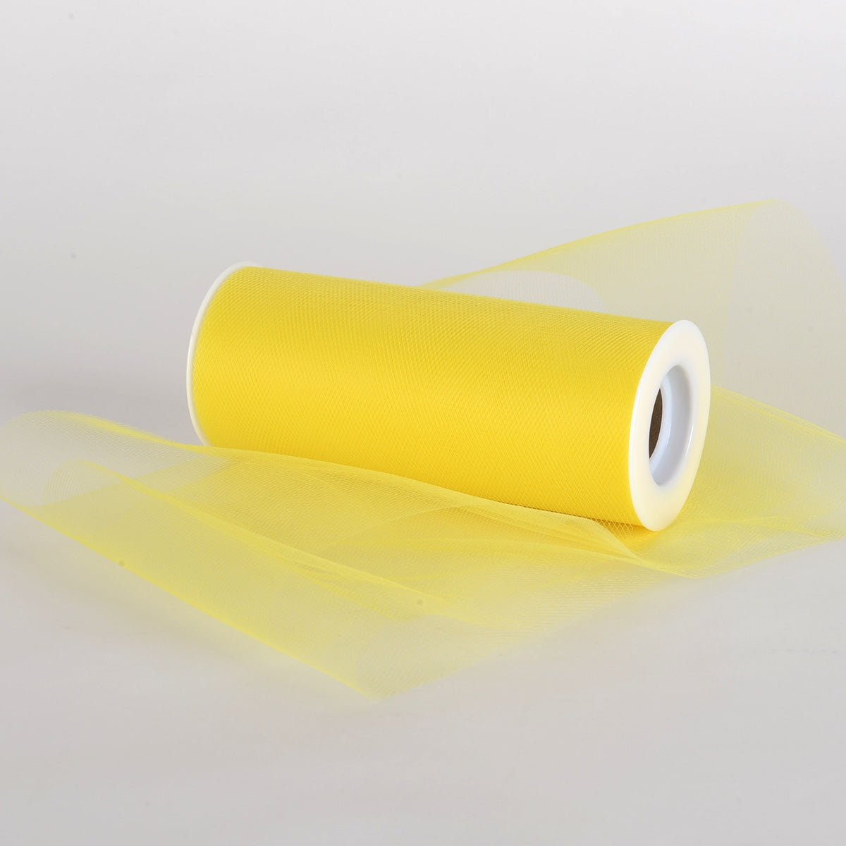 Yellow 18 Inch Tulle Fabric Roll 25 Yards