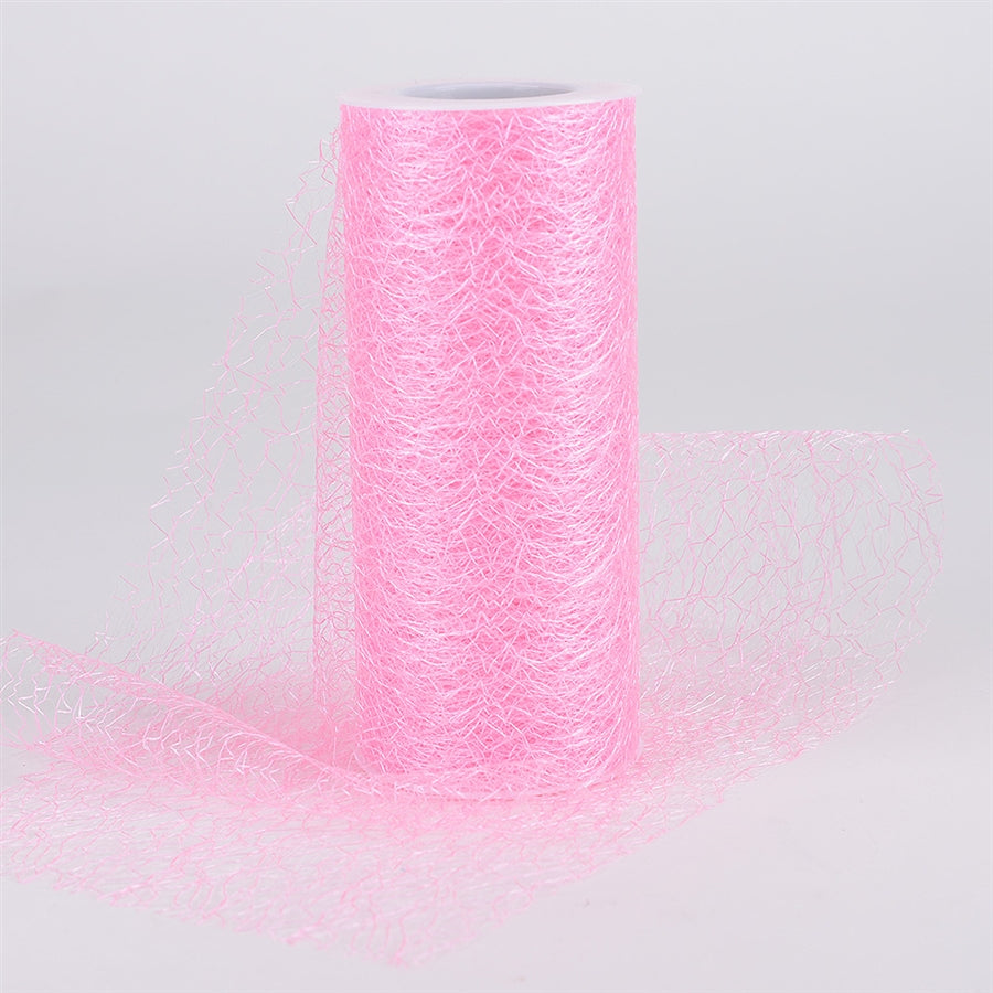 Light Pink - Sisal Mesh Wrap Rolls - ( 6 x 10 Yards )