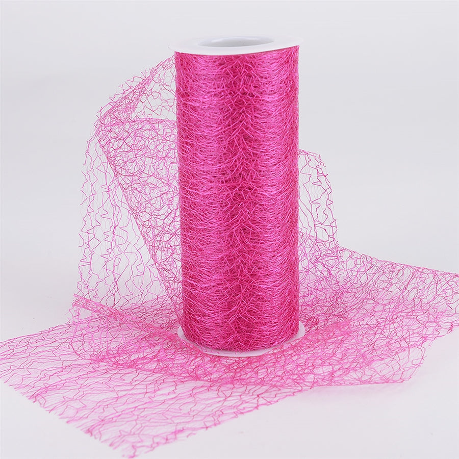 Fuchsia - Sisal Mesh Wrap Rolls - ( 6 x 10 Yards )
