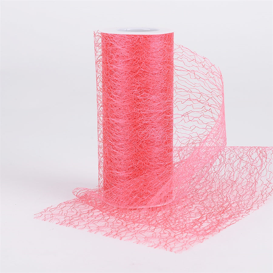 Coral - Sisal Mesh Wrap Rolls - ( 6 x 10 Yards )