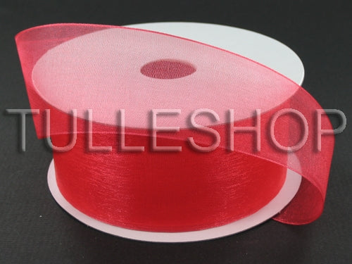 5/8 Inch Watermelon Organza Ribbons