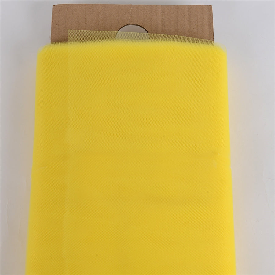 Yellow 54 Inch Tulle Fabric Bolt x 40 Yards