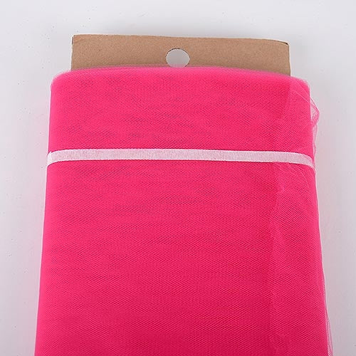 Fuchsia 54 Inch Tulle Fabric Bolt x 40 Yards