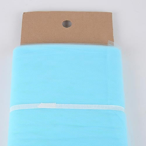 Aqua Blue 54 Inch Tulle Fabric Bolt x 40 Yards