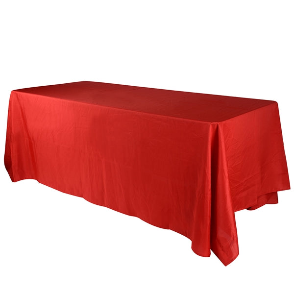 Red- 70 x 120 Rectangle Tablecloths - ( 70 inch x 120 inch )