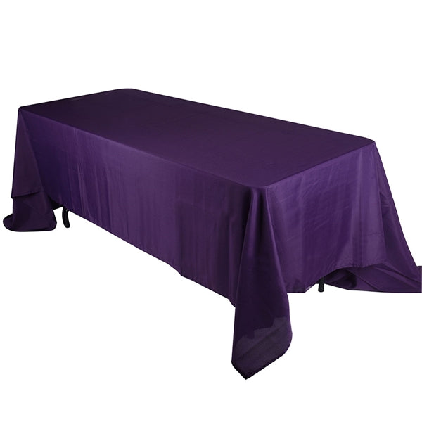 Plum- 70 x 120 Rectangle Tablecloths - ( 70 inch x 120 inch )