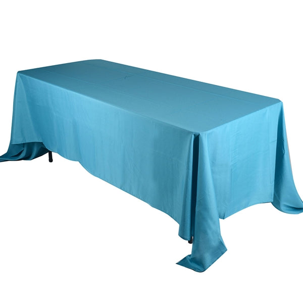 Turquoise- 70 x 120 Rectangle Tablecloths - ( 70 inch x 120 inch )