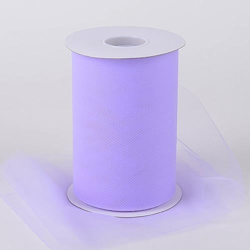 Lilac Lavender 6 Inch Tulle Fabric Roll 100 Yards