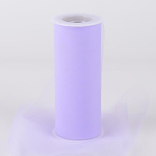 Lilac Lavender 6 Inch Tulle Fabric Roll 25 Yards