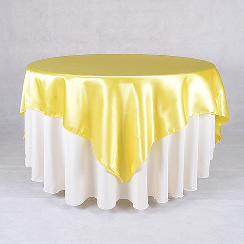 Daffodil 72 x 72 Inch Square Satin Overlay