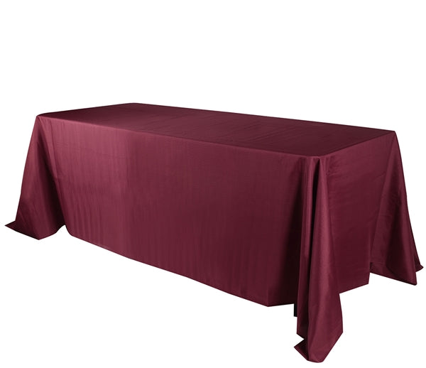 Burgundy- 90 x 156 Rectangle Tablecloths - ( 90 inch x 156 inch )