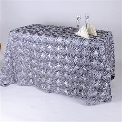 90x156 Inch Rectangle ROSETTE Tablecloths