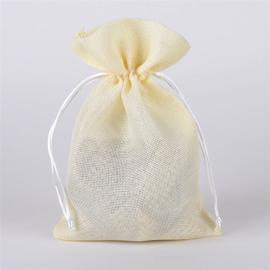 White sales burlap bags