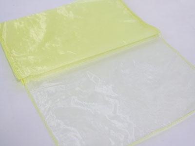 Baby Maize - Organza Table Runners - ( 14 inch x 108 inches )