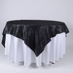 Pintuck Satin Overlays