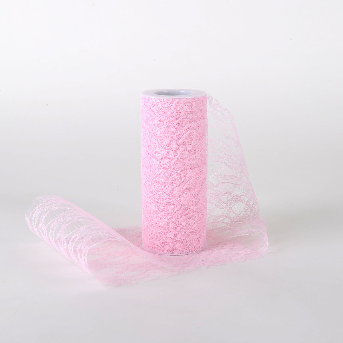 6 Inch Lace Roll - Light Pink