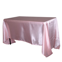 90x156 Inch Rectangular SATIN Tablecloths