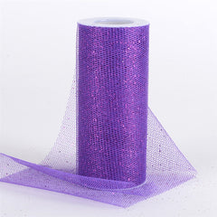 Glitter Net 6 Inch x 10 Yards