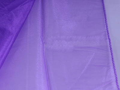 Purple Wedding Organza Fabric Decor 58x10 Yards