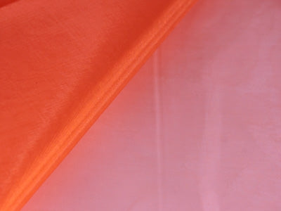 Orange Wedding Organza Fabric Decor 58x10 Yards