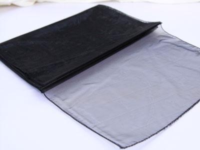 Black - Organza Table Runners - ( 14 inch x 108 inches )